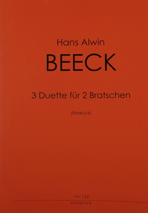 Front Cover Image Drei Duette, für 2 Violen