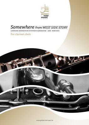 Front Cover Image Somewhere (from West Side Story) – clarinet choir