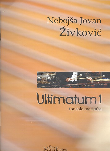 Front Cover Image Ultimatum 1 für Marimba solo