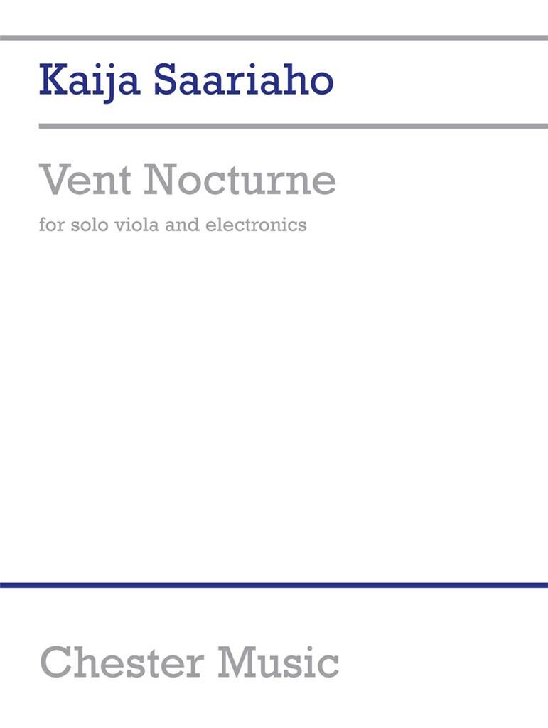 Front Cover Image Vent Nocturne