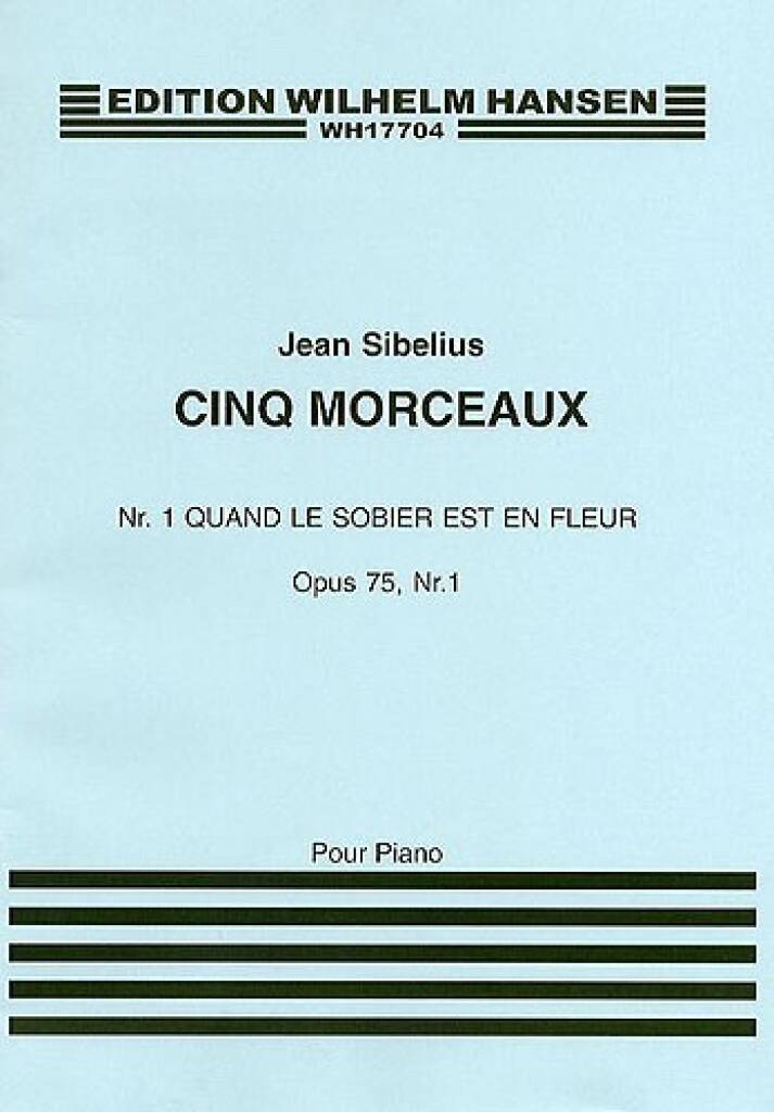 Front Cover Image Wenn der Sperberbaum blüht op. 75/1