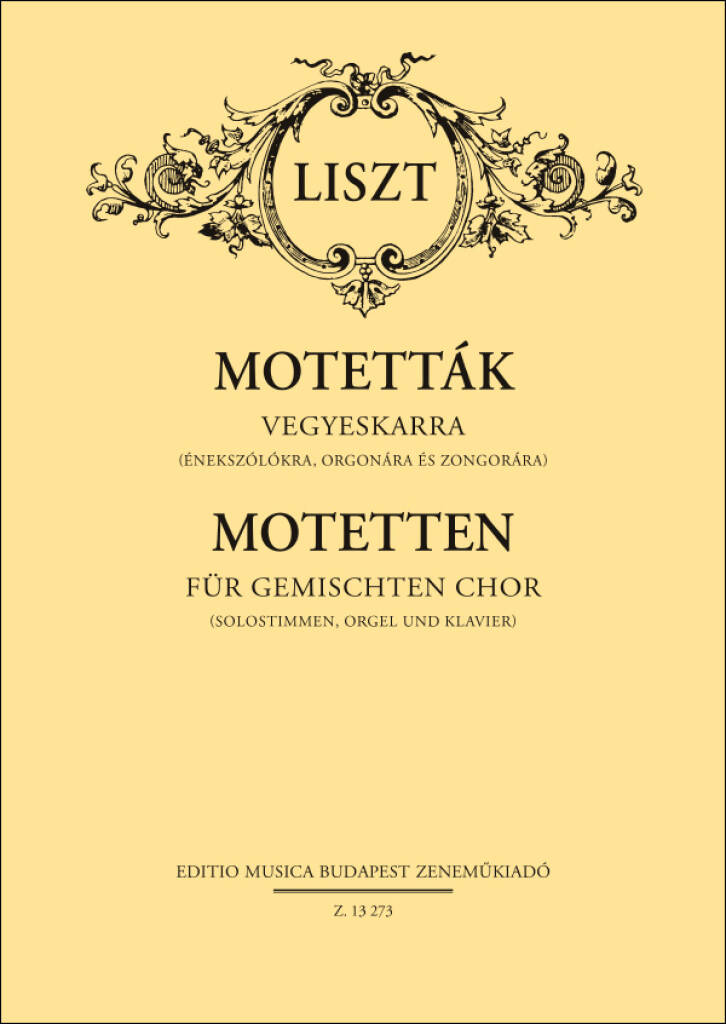 Front Cover Image Motetten