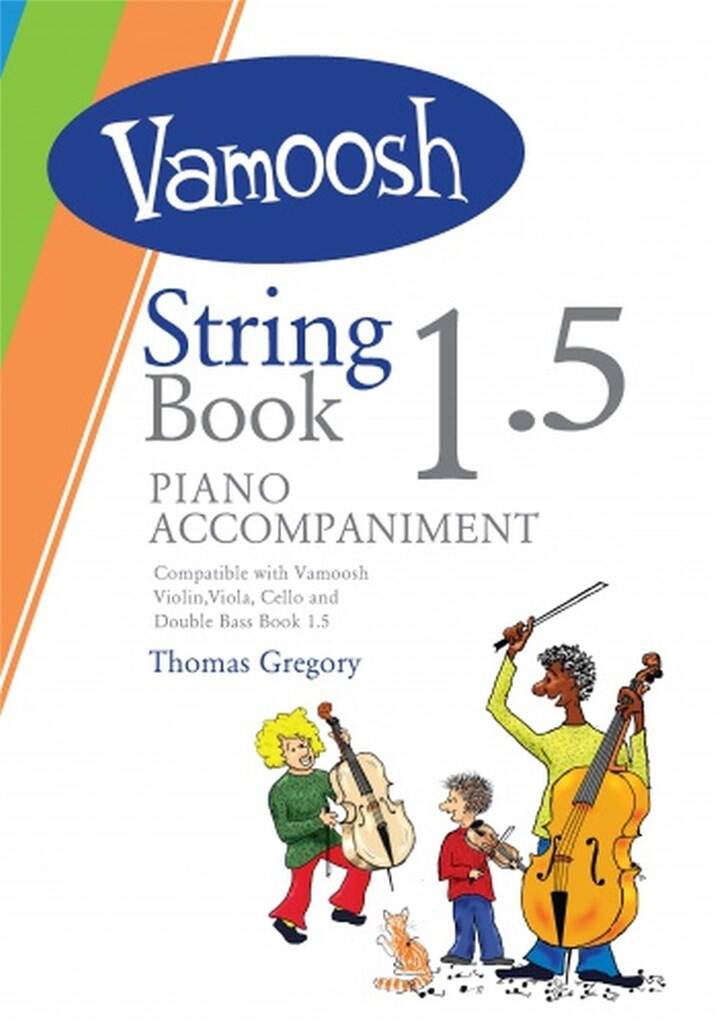 Front Cover Image Vamoosh String Book 1.5