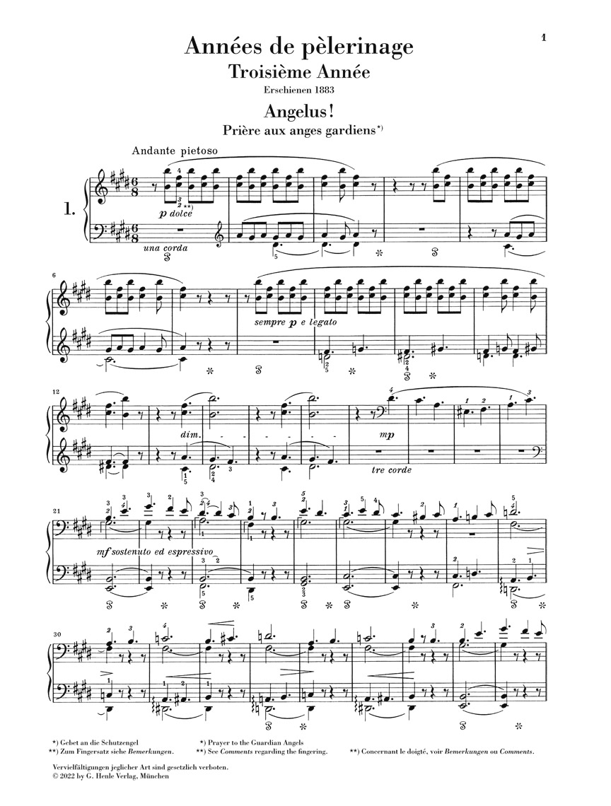 Other Cover Image Années de Pèlerinage - Troisième Année