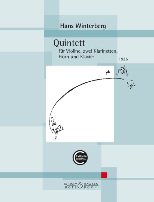 Front Cover Image Quintett für Violine, zwei Klarinetten, Horn und Klavier (1935)