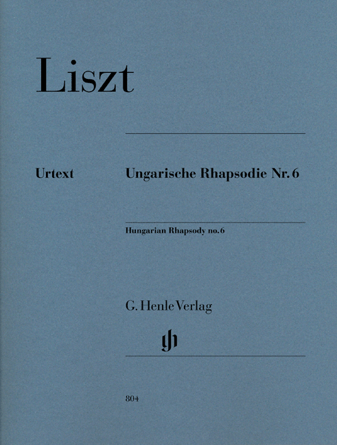 Front Cover Image Ungarische Rhapsodie Nr. 6