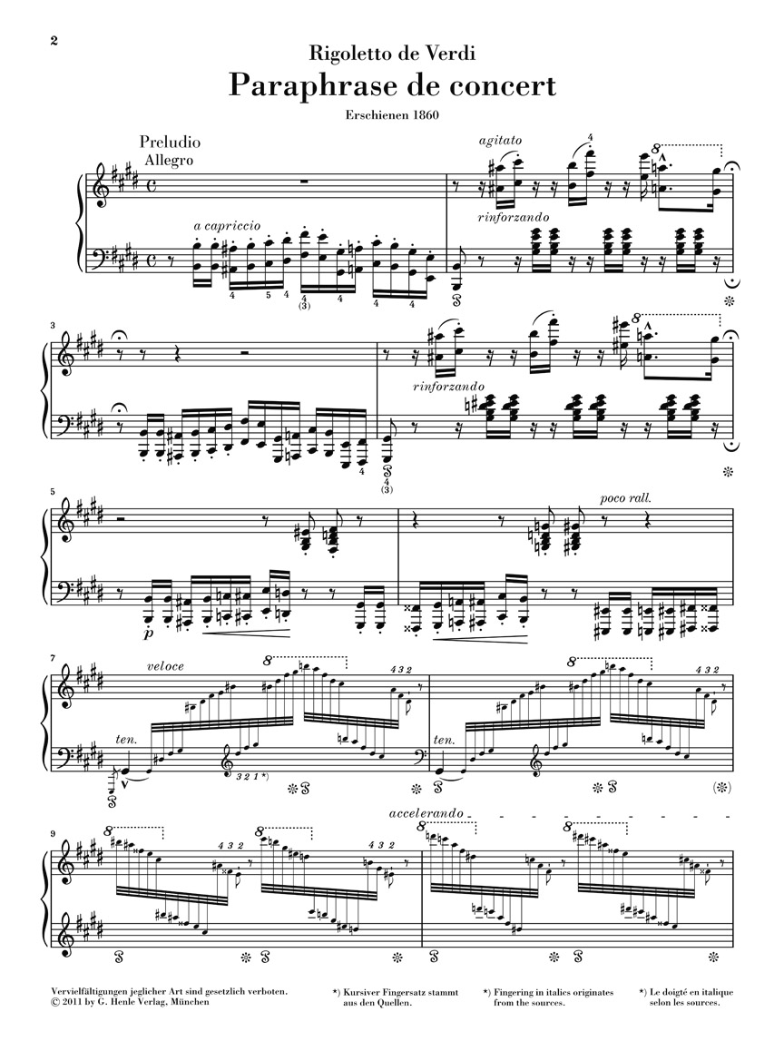Other Cover Image Rigoletto - Konzertparaphrase