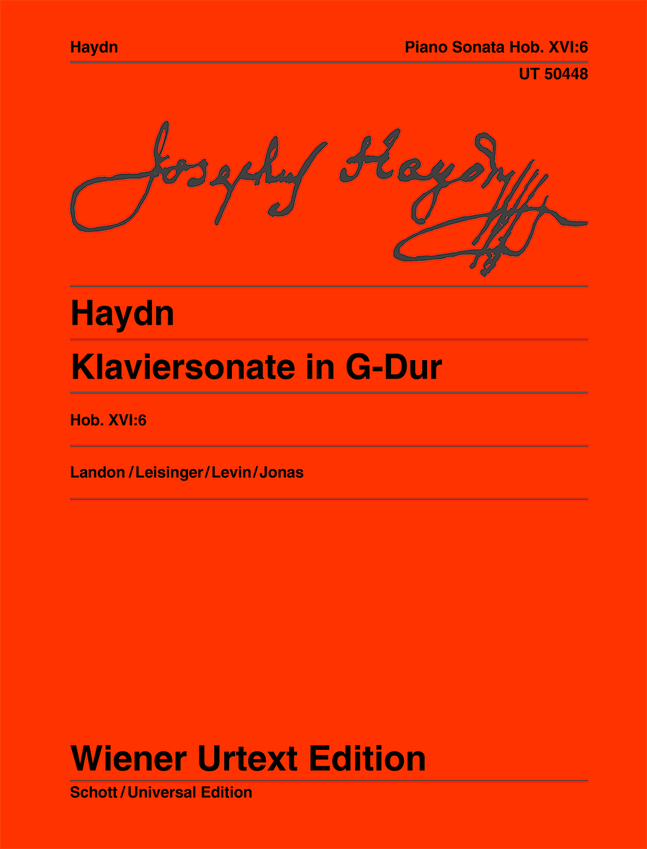 Front Cover Image Klaviersonate G-Dur Hob. XVI:6