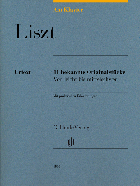 Front Cover Image Am Klavier - Liszt