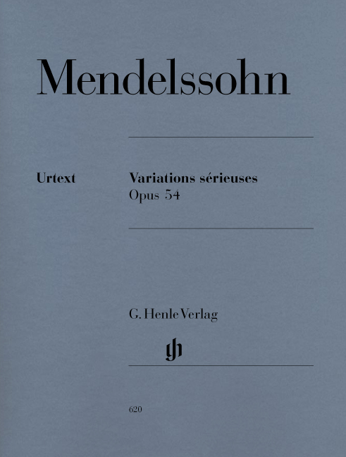 Front Cover Image Variations sérieuses op. 54
