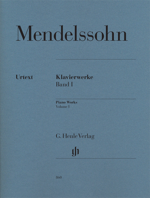 Front Cover Image Klavierwerke Band 1