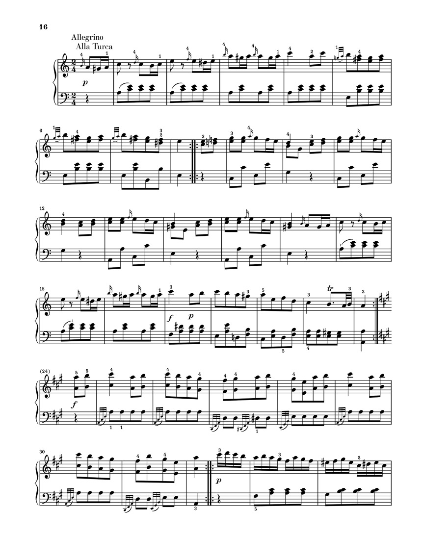 Other Cover Image Klaviersonate A-dur KV 331