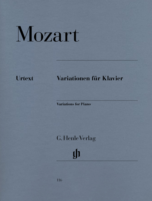 Front Cover Image Variationen für Klavier