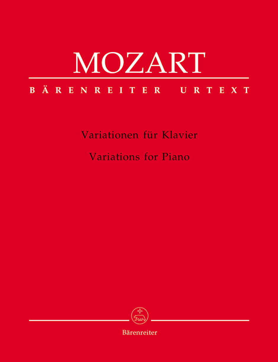 Front Cover Image Variationen für Klavier