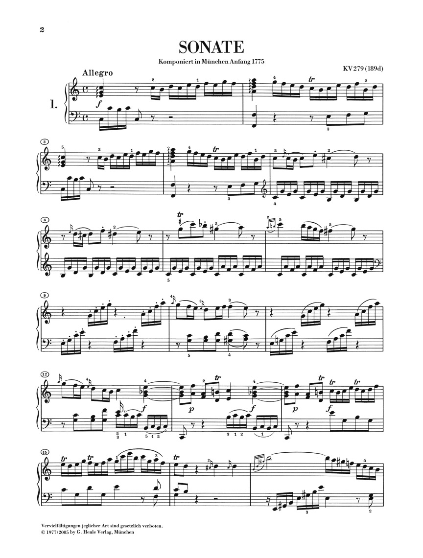 Other Cover Image Klaviersonaten Band 1