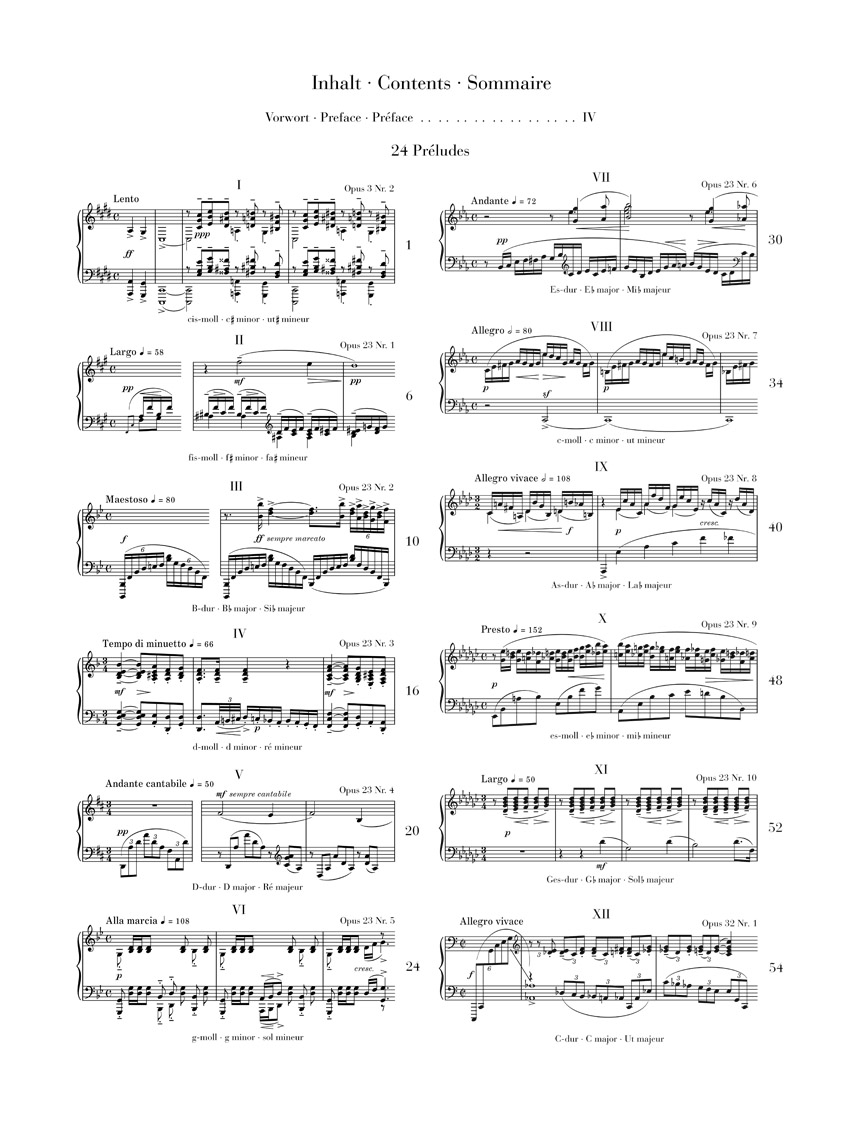 Other Cover Image 24 Préludes für Klavier