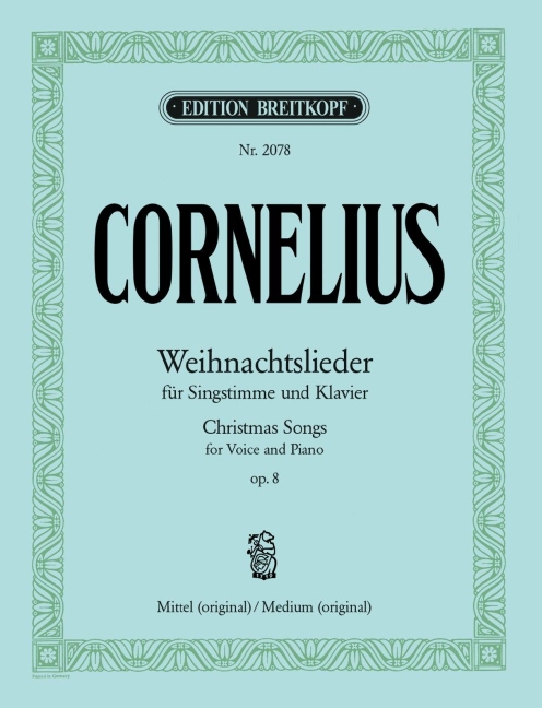 Other Cover Image Weihnachtslieder op. 8