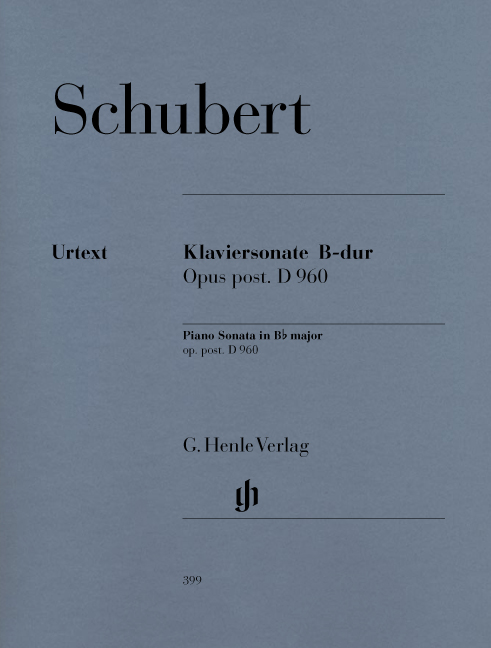Front Cover Image Klaviersonate B-dur op. posth. D 960
