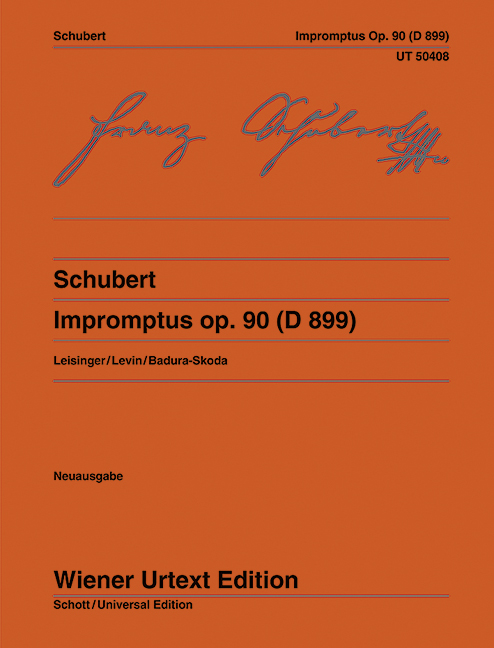 Front Cover Image Impromptus op. 90 D 899