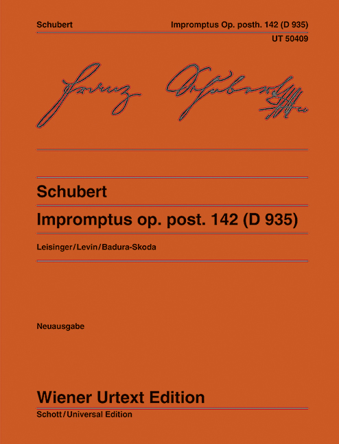 Front Cover Image Impromptus op. posth. 142 D 935