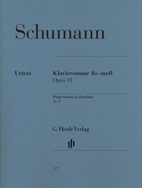 Front Cover Image Klaviersonate fis-moll op. 11
