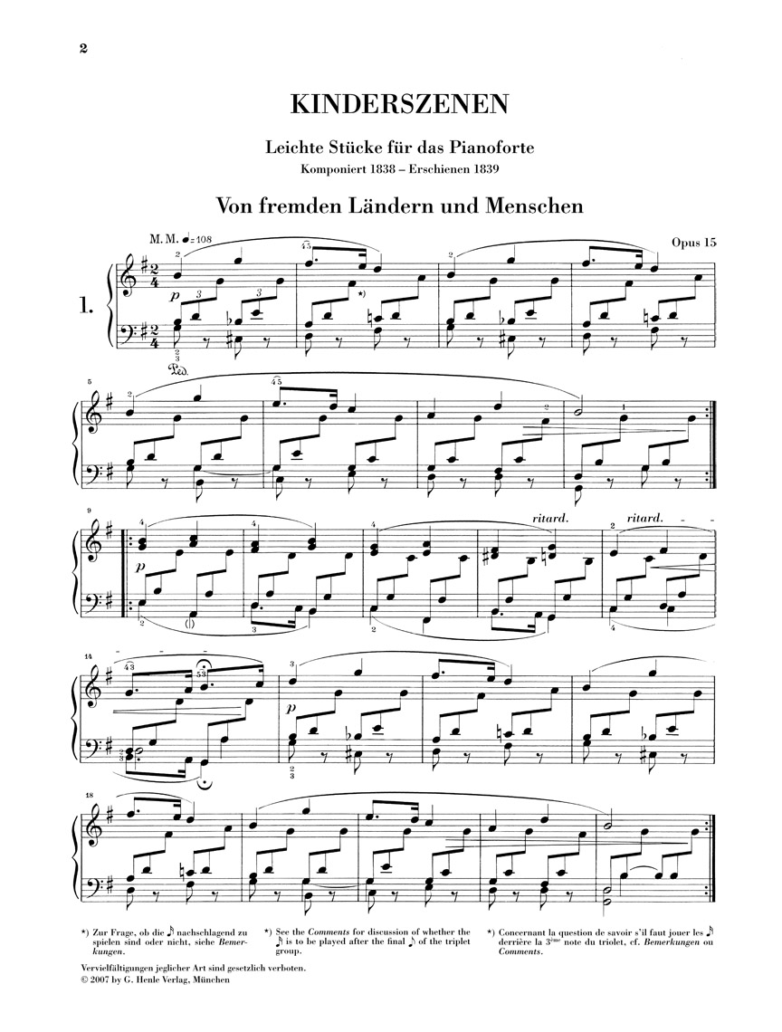 Other Cover Image Kinderszenen op. 15 und Album für die Jugend op. 68