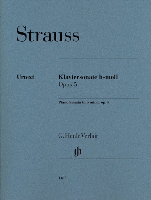 Front Cover Image Klaviersonate h-moll op. 5