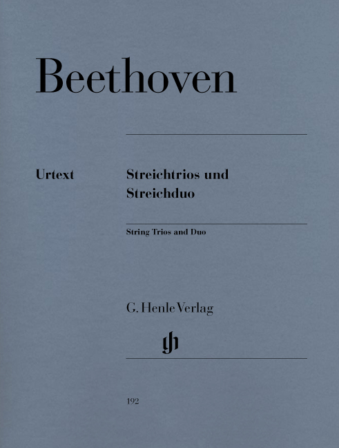 Front Cover Image Streichtrios und Streichduos