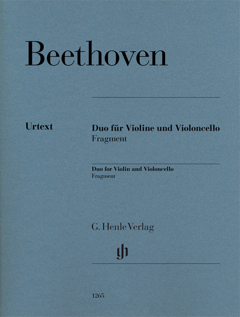 Front Cover Image Duo für Violine und Violoncello