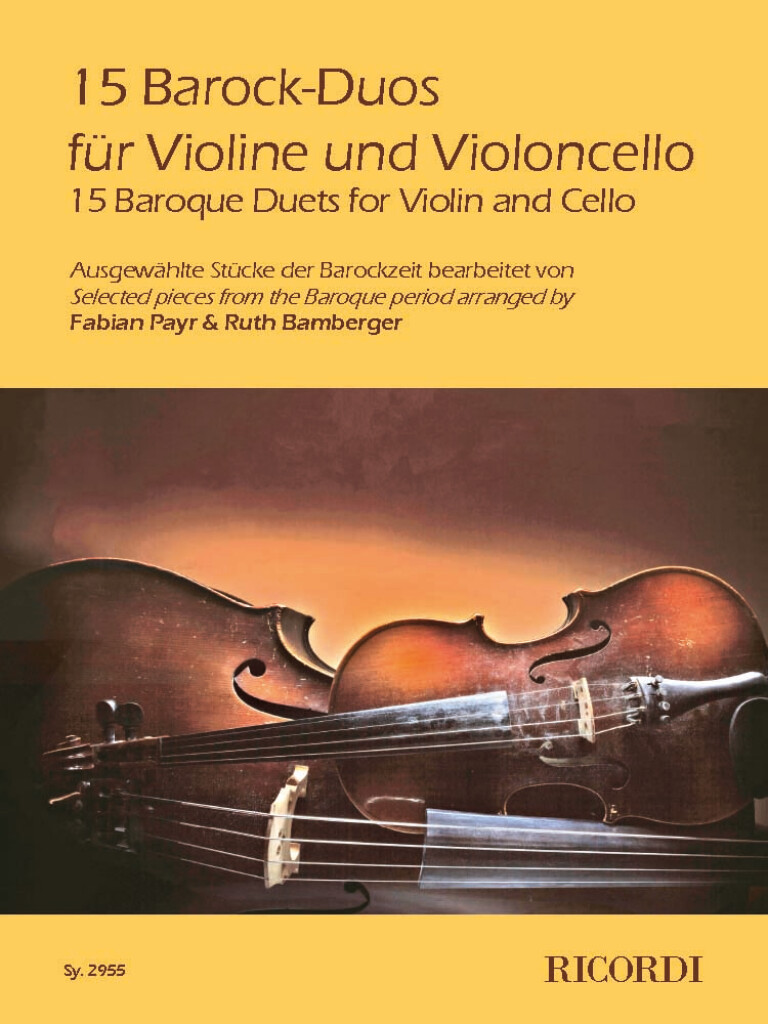Front Cover Image 15 Barock-Duos für Violine und Violoncello