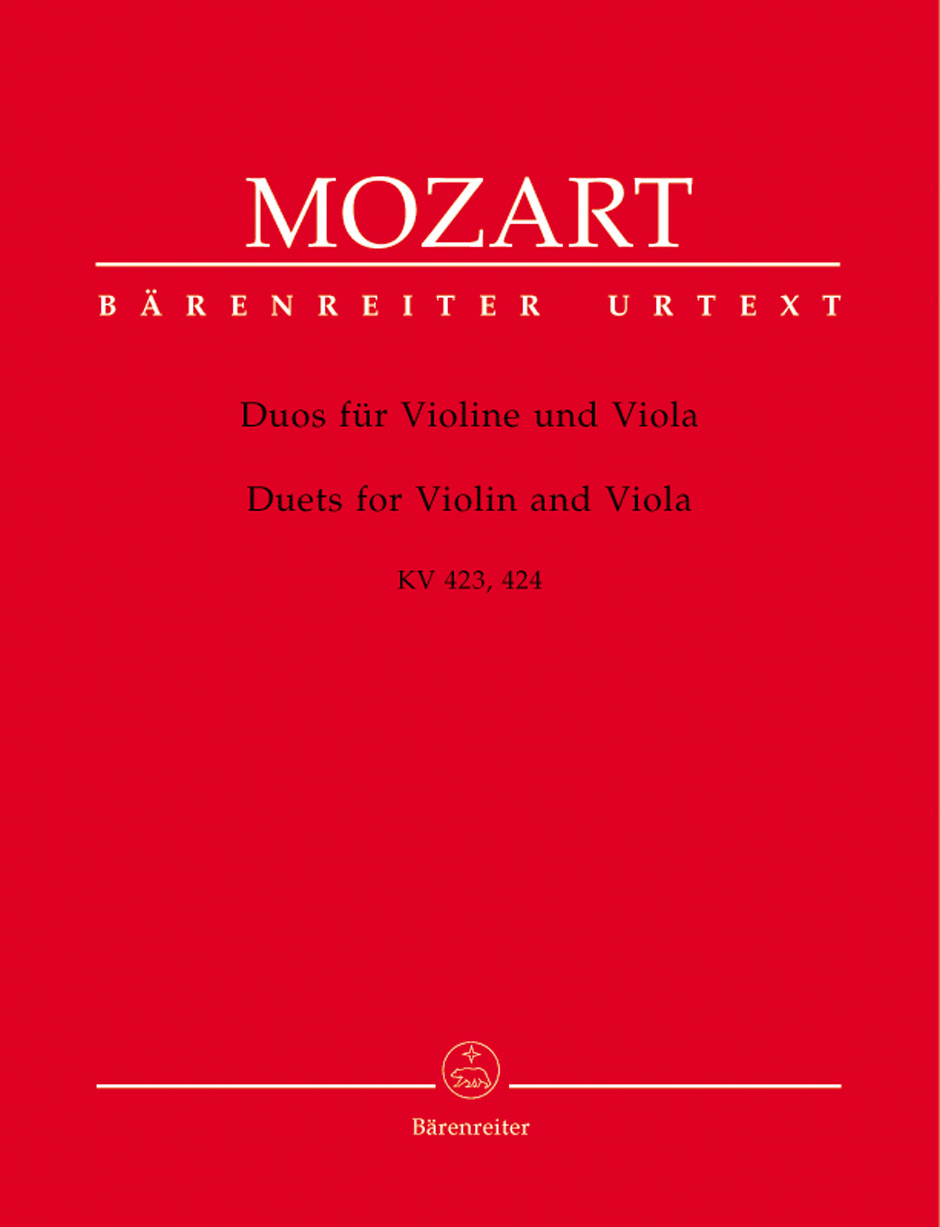 Other Cover Image Duos für Violine und Viola KV 423, 424