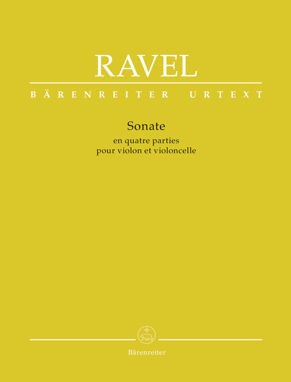 Front Cover Image Sonate in vier Teilen für Violine und Violoncello
