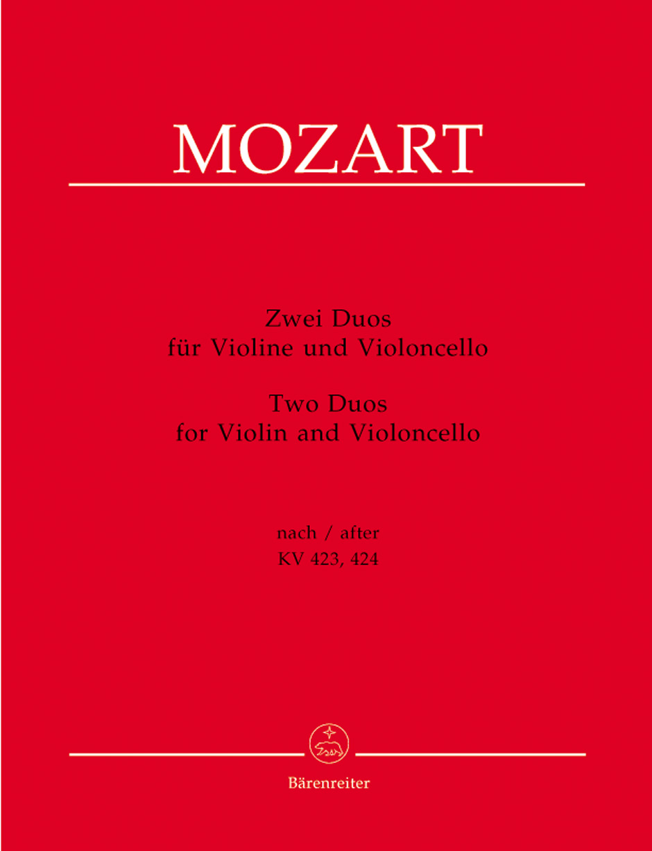 Front Cover Image Zwei Duos für Violine und Violoncello
