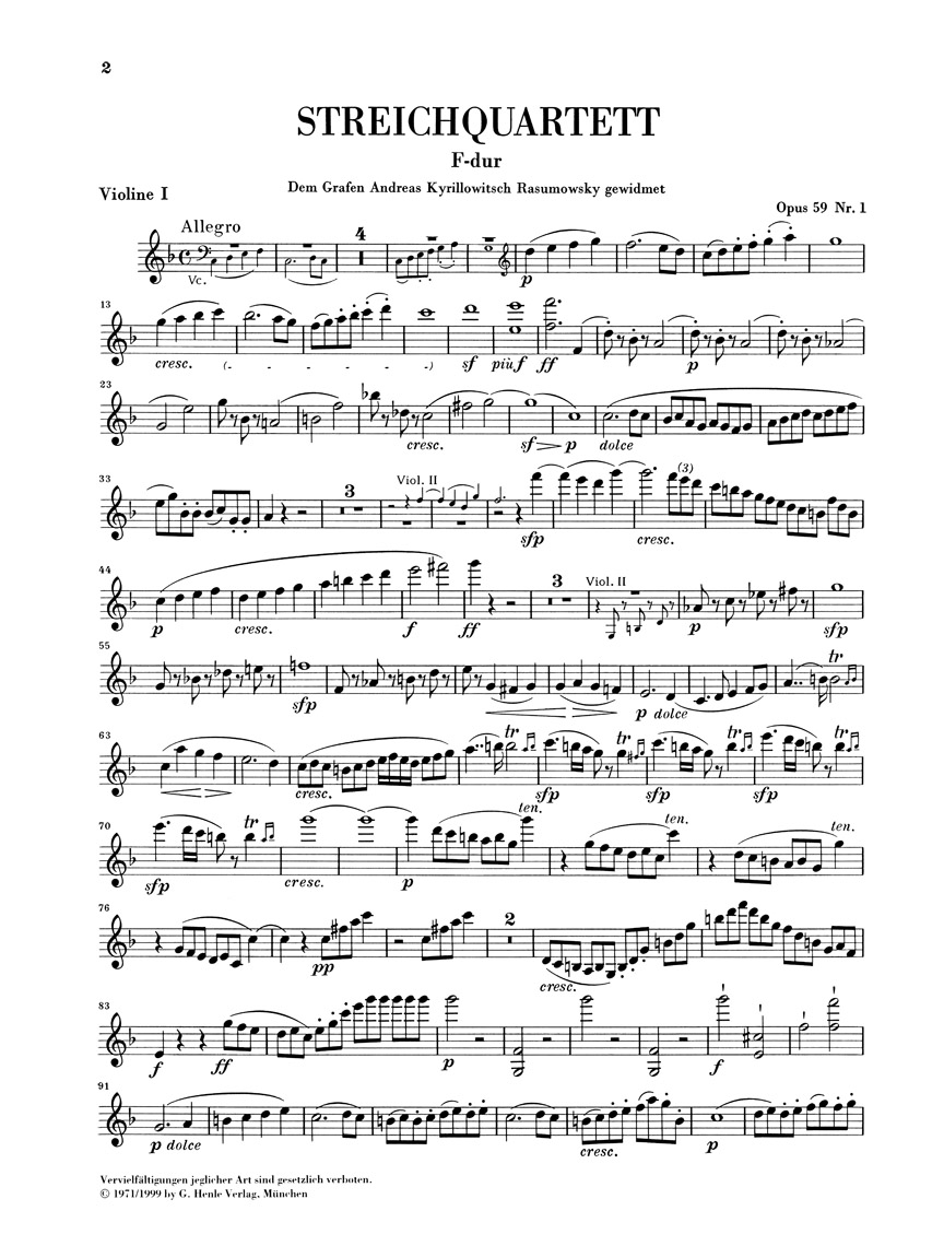Other Cover Image Streichquartette op. 59, 74, 95