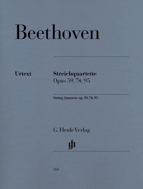 Front Cover Image Streichquartette op. 59, 74, 95