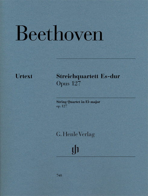 Front Cover Image Streichquartett Es-dur op. 127