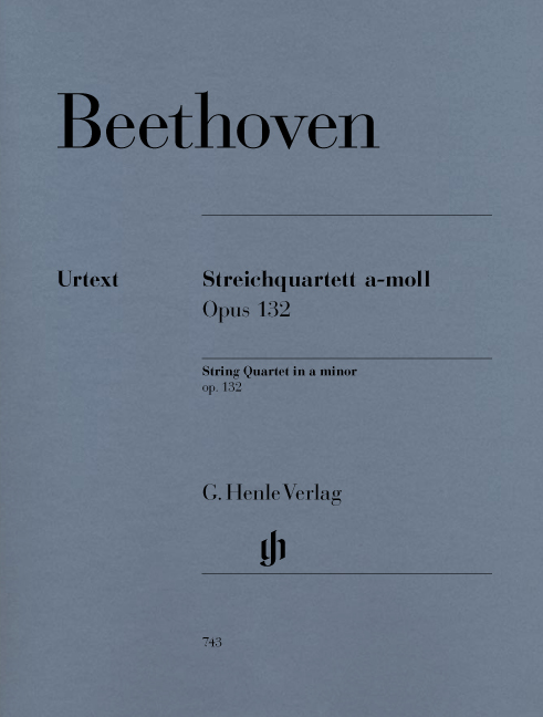 Front Cover Image Streichquartett a-moll op. 132