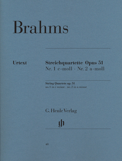 Front Cover Image Streichquartette op. 51