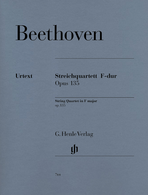 Front Cover Image Streichquartett F-dur op. 135