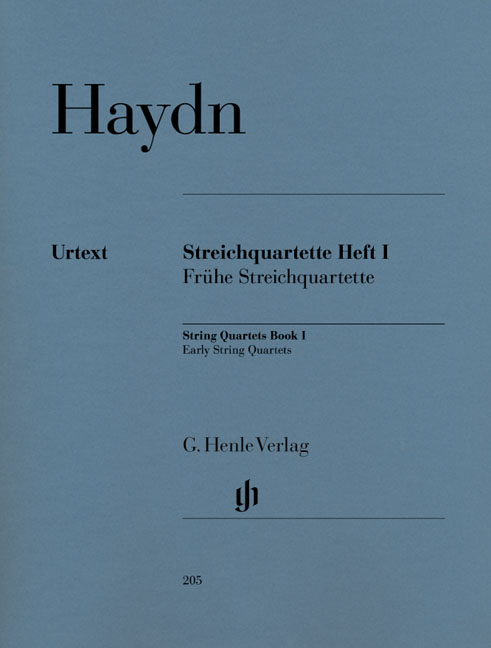 Front Cover Image Streichquartette Heft I