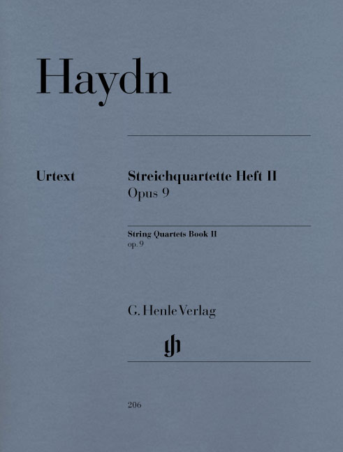 Front Cover Image Streichquartette Heft II op. 9
