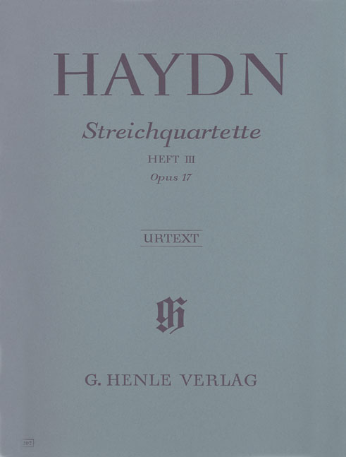 Front Cover Image Streichquartette Heft III op. 17