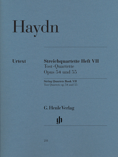 Front Cover Image Streichquartette Heft VII op. 54 und 55