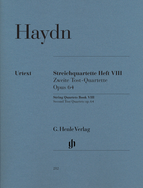 Front Cover Image Streichquartette Heft VIII op. 64