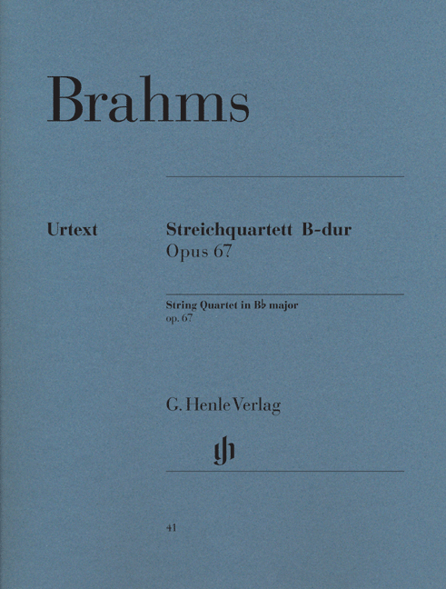 Front Cover Image Streichquartett B-dur op. 67