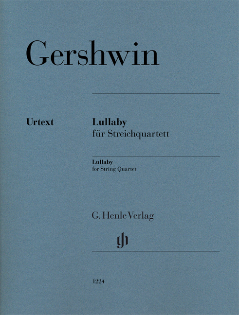 Front Cover Image Lullaby für Streichquartett
