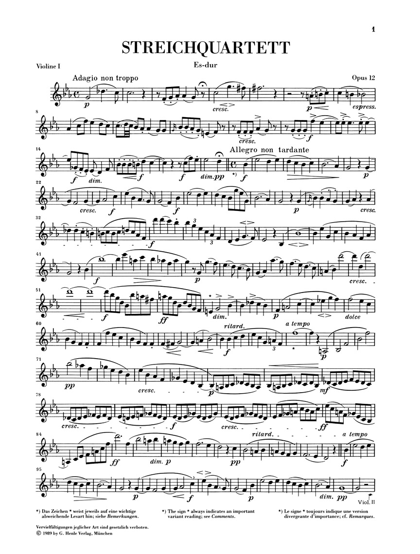 Other Cover Image Streichquartette op. 12 und op. 13
