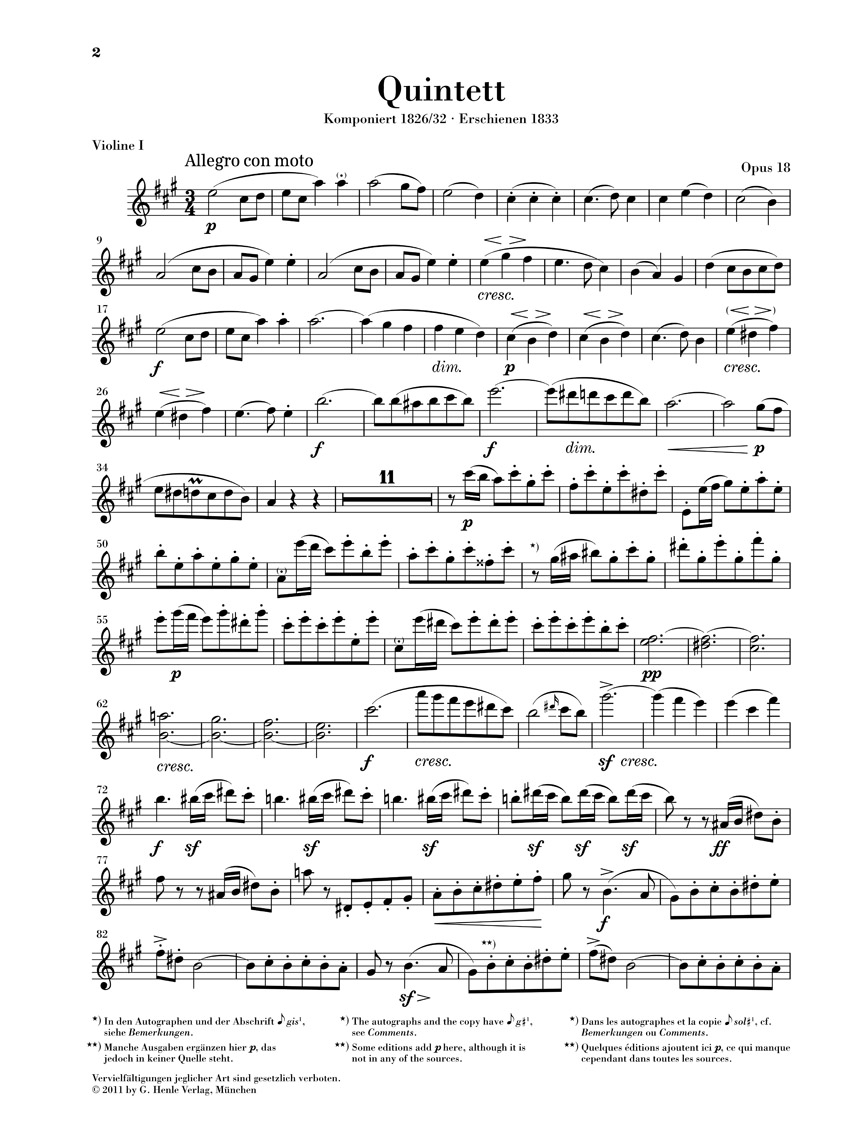 Other Cover Image Streichquintette op. 18 und 87