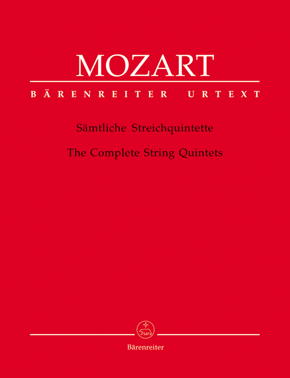 Front Cover Image Sämtliche Streichquintette
