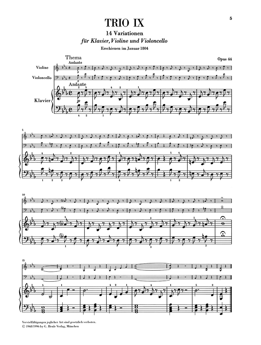 Other Cover Image Klaviertrios Band III